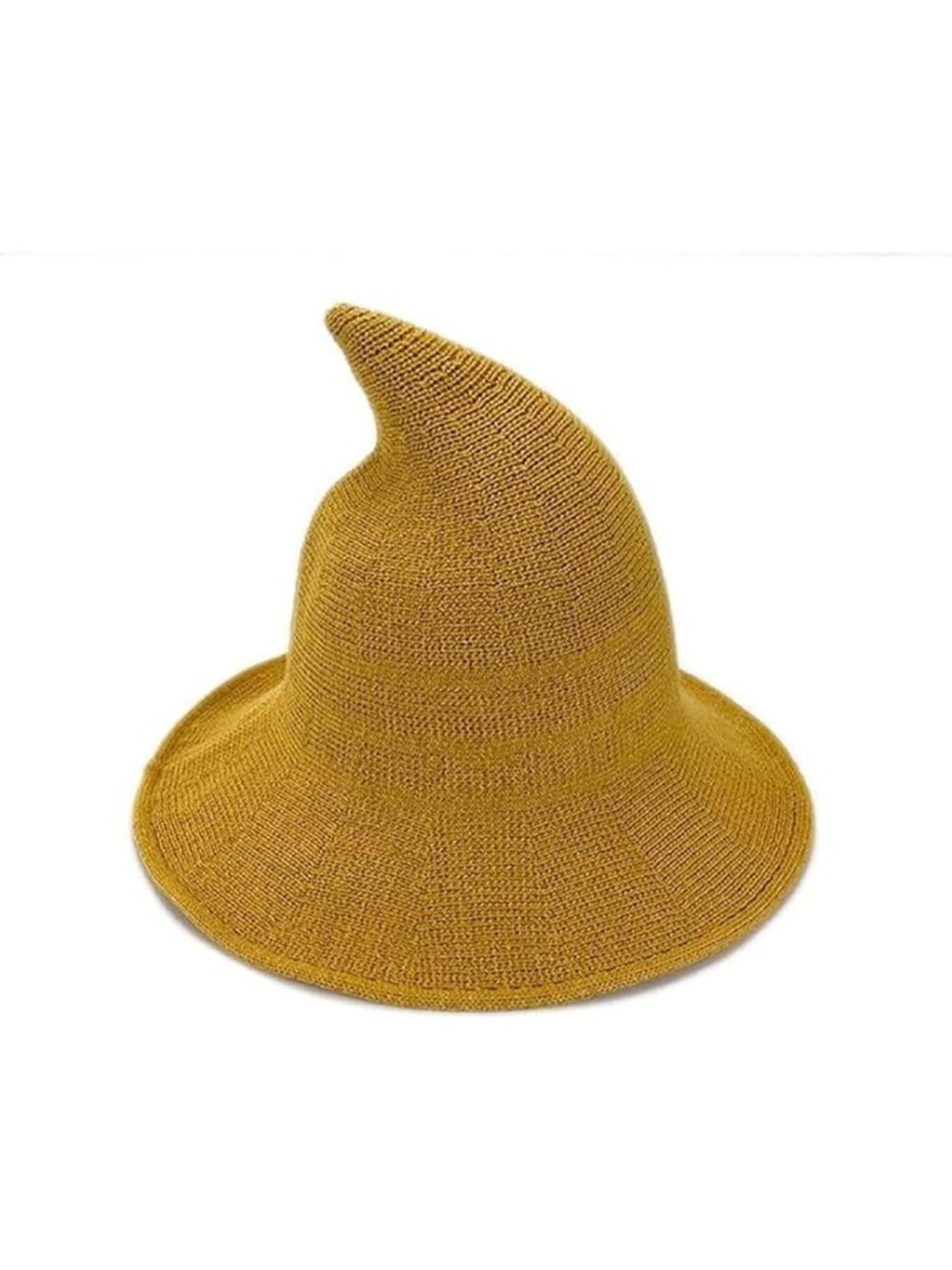 Unisex Ginger Halloween Witch Wool Hat Masquerade Cosplay Costume Knitted Cap
